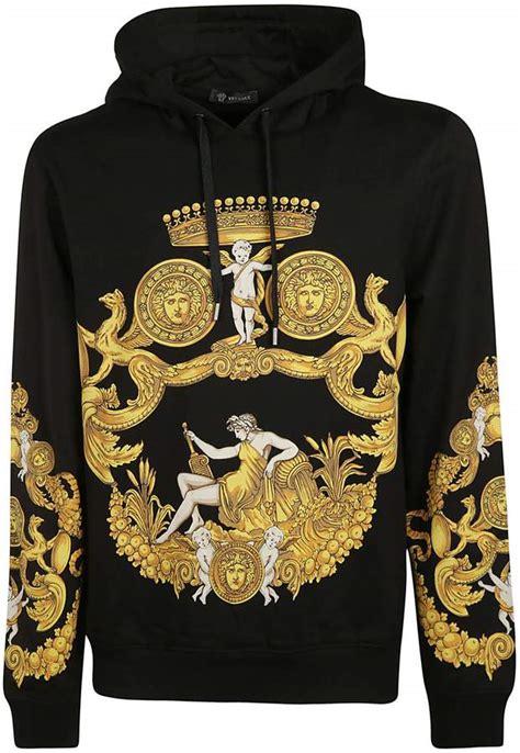 mens versace hoodie|Heren hoodies van Versace .